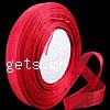 Organza Ribbon, Etamine, red, 12mm  