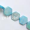 Natural Freshwater Shell Beads, Hexagon Grade A, 10mm Approx 15 Inch, Approx 