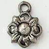 Zinc Alloy Flower Pendants, plated, layered nickel, lead & cadmium free Approx 2mm, Approx 