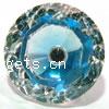 Cubic Zirconia Cabochons, Flat Round & faceted 