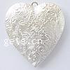 Brass Locket Pendants, Heart, plated Approx 2.5mm, Inner Approx 