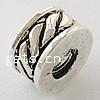 Zinc Alloy European Beads, Tube, plated, without troll 10xx Approx 4mm 