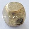 Brass Spacer Beads, Drum, plated Approx 2mm 