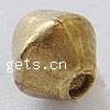 Brass Jewelry Beads, Bicone, plated Approx 1.5mm 