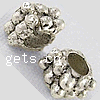 Perles intercalaires en alliage de zinc, cadre, Placage, plus de couleurs à choisir, sans plomb Environ 2.2mm Vendu par sac