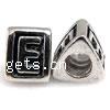 Zinc Alloy European Beads, Triangle, plated, without troll nickel & cadmium free Approx 4.2mm 