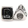 Zinc Alloy European Beads, Triangle, plated, without troll nickel & cadmium free Approx 4.2mm 