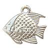 CCB Plastic Pendants, Copper Coated Plastic, Fish, plated lead & nickel free Approx 2mm 