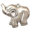 CCB Plastic Pendants, Copper Coated Plastic, Elephant, plated lead & nickel free Approx 2.5mm 