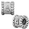 Zinc Alloy European Beads, Tube, plated, without troll nickel & cadmium free Approx 5mm 