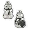 European Christmas Beads, Zinc Alloy, Snowman, plated, without troll Approx 4.5mm 
