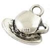 Zinc Alloy Tool Pendants, Cup, plated nickel, lead & cadmium free Approx 2.5mm 