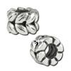 Zinc Alloy European Beads, Rondelle, plated, without troll Approx 4.5mm 
