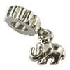 Zinc Alloy European Pendants, Elephant, plated, without troll Approx 4.5mm 