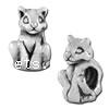Zinc Alloy European Beads, Dog, plated, without troll Approx 4.5mm 