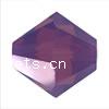 Perle bicône Xilion cristal CRYSTALLIZED™5328, CRYSTALLIZED™, facettes, Opale Cyclamen, 4mm Vendu par sac