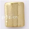 Zinc Alloy Flat Beads, Rectangle, plated lead & nickel free Approx 2mm, Approx 