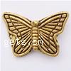 Zinc Alloy Animal Beads, Butterfly, plated Approx 1mm 