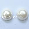 Half Drilled South Sea Shell Beads, Flat Round, half-drilled nickel, lead & cadmium free, 10mm Approx 1mm 