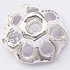 Zinc Alloy Bead Caps, Flower, plated nickel, lead & cadmium free, 8mm Approx 1mm, Approx 