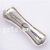 Zinc Alloy Jewelry Beads, Barbell, plated lead & nickel free Approx 1mm 