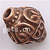 Zinc Alloy Cone Beads, Oval, plated Approx 2mm, Approx 