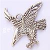 Zinc Alloy Animal Pendants, Eagle, plated Approx 3mm 