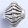 Zinc Alloy Cone Beads, Bicone, plated Approx 1mm 