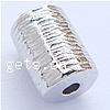 Zinc Alloy Tube Beads nickel, lead & cadmium free Approx 2mm, Approx 