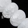 Crackle Quartz Beads, Rondelle, natural, frosted Approx 1.5mm .5 Inch 