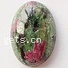 Gemstone Cabochons, Ruby in Zoisite, Oval 