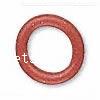 Резиновое кольцо , Резинка, Кольцевая форма, красный, 3mm, отверстие:Приблизительно 2mm, 10000ПК/сумка, продается сумка