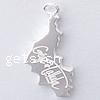 Sterling Silver Pendants, Animal Approx 1.5mm 