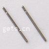 Stainless Steel Earring Stud Component, 316 Stainless Steel, original color 