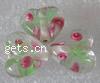 Handmade Lampwork Beads, Heart, 16X16MM, Sold by PC