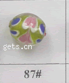 Handmade Lampwork Beads, Round, 14mm, Sold by PC