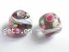 Handmade Lampwork Beads, Round, 10mm, Sold by PC
