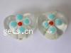 Handmade Lampwork Beads, Heart, 8x14mm, Sold by PC