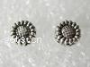 Zinc Alloy Spacer Beads, Flower, plated Approx 1-2mm 