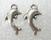 Zinc Alloy Animal Pendants, Dolphin, plated Grade A Approx 1mm, Approx 