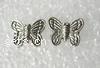 Zinc Alloy Animal Beads, Butterfly, plated Approx 1-2mm 