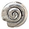 Zinc Alloy Flat Beads, Helix, plated Approx 1mm 
