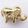 Zinc Alloy European Beads, Elephant, plated, without troll Approx 4mm 