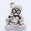 Zinc Alloy European Beads, Animal, plated, without troll Approx 5mm 