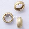 Brass Spacer Beads, Donut, plated, smooth Approx 2.5mm 