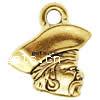 Character Shaped Zinc Alloy Pendants cadmium free Approx 3.5mm, Approx 