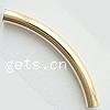 Gold Filled Tube Beads & smooth Approx 2mm 
