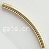 Gold Filled Tube Beads & smooth Approx 2.5mm 