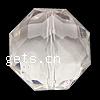 Transparent Acrylic Beads, Polygon, faceted & translucent Approx 1.5mm, Approx 
