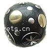 Indonesia Jewelry Beads, with Brass, Round, large hole, cadmium free, 25mm Approx 3mm 